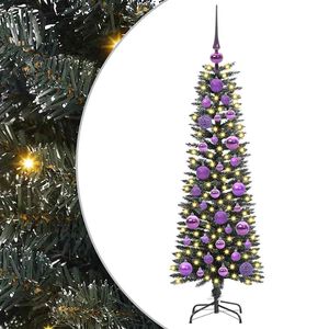 vidaXL K&uuml;nstlicher Weihnachtsbaum mit 150 LEDs mit St&auml;nder Gr&uuml;n 120 cm