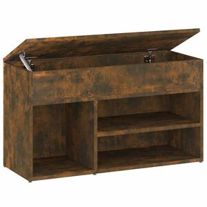 vidaXL Schuhbank R&auml;uchereiche 80x30x45 cm Holzwerkstoff
