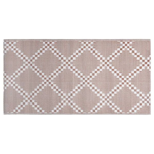 vidaXL Outdoor-Teppich ARAKIL Braun 120x180 cm PP