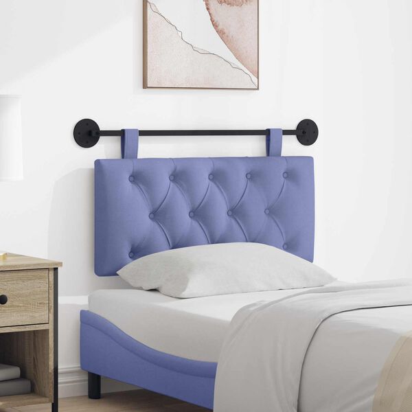 vidaXL H&auml;ngevorderseite Wandmontiert Jeans blau 100 x 55 x 7 cm Stoff