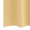 vidaXL Verdunkelungs-Vorhänge mit Ringen 2 pcs Beige 245 x 140 cm