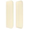 vidaXL Kopfteil mit Ohren Creme 183x16x78/88 cm Kunstleder
