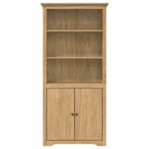 vidaXL B&uuml;cherregal BODO Honigbraun 82 x 40 x 173 cm Holzwerkstoff