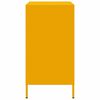 vidaXL Sideboard Senfgelb 68x39x73,5 cm Kaltgewalzter Stahl