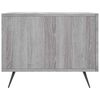 vidaXL Couchtisch Grau Sonoma 50x50x40 cm Holzwerkstoff