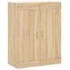 vidaXL Wandschrank Sonoma-Eiche 69,5x34x90 cm Holzwerkstoff