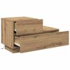 vidaXL Nachttisch Artisan-Eiche 70 x 36 x 40,5 cm Holzwerkstoff