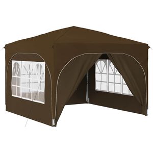 vidaXL Pop-up Partyzelt 290 x 290 x 245 cm Taupe
