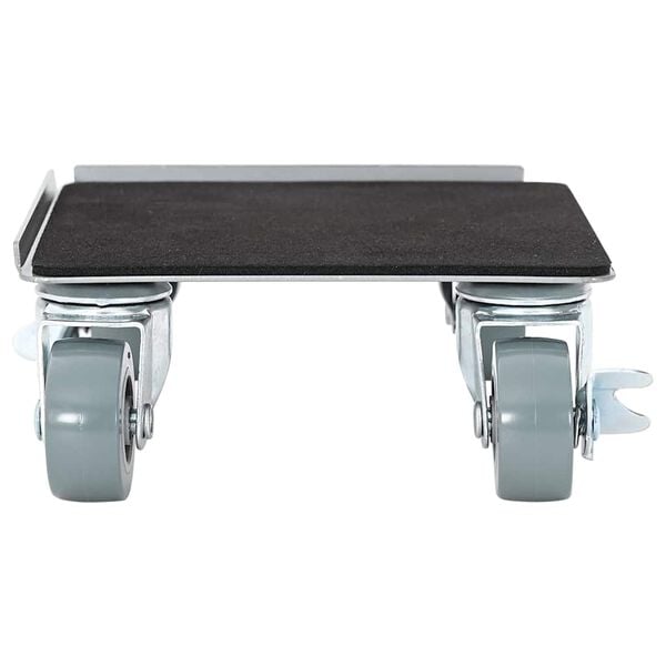 vidaXL M&ouml;belrollen 4 Stk. mit Heber 13,5x13,5x6 cm Stahl 1300 kg
