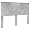 vidaXL Bettrahmen Beton Grau 150 x 200 cm Massives Kiefernholz