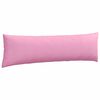 vidaXL Sofakissen 2 Stück Rosa 145 x 40 cm Stoff