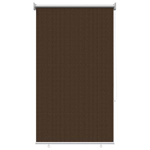 vidaXL Au&szlig;enrollo 90% UV-Block Braun 80 x 230 cm HDPE