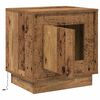 vidaXL Nachttisch Altholz 44 x 34,5 x 45 cm Holzwerkstoff