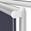 vidaXL Verdunkelungsrollo Marineblau 130x230 cm Stoffbreite 126,6 cm