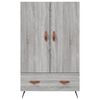 vidaXL Highboard Grau Sonoma 69,5x31x115 cm Holzwerkstoff