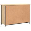 vidaXL Sideboard Sonoma-Eiche 100x35x70 cm Holzwerkstoff