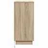 vidaXL Nachttisch Sonoma-Eiche 71 x 34,5 x 75 cm Holzwerkstoff