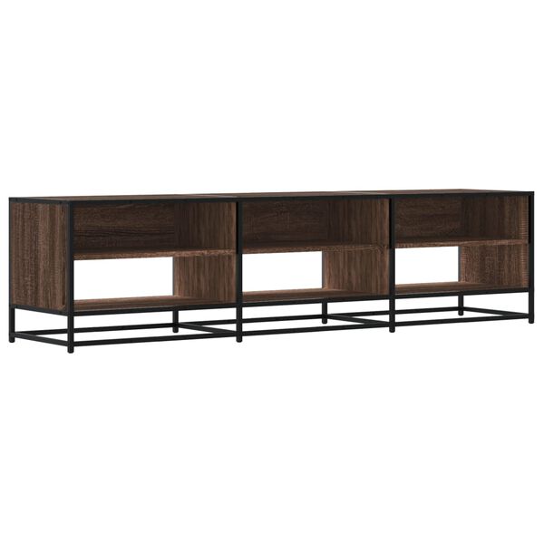 vidaXL TV-Schrank Braun Eichen-Optik 180x40x46 cm Holzwerkstoff