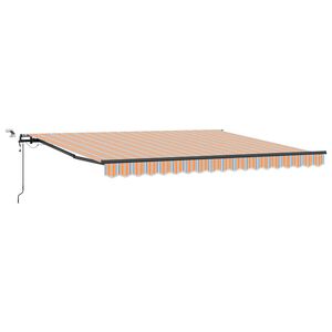 vidaXL Markisenstoff Mehrfarbig 400 x 350 cm Polyester