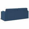 vidaXL Sofa Blau Gesamtabmessungen: 198 x 78 x 80 cm (B x T x H) Samt