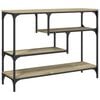 vidaXL Konsolentisch Sonoma-Eiche 100x30x75 cm Holzwerkstoff