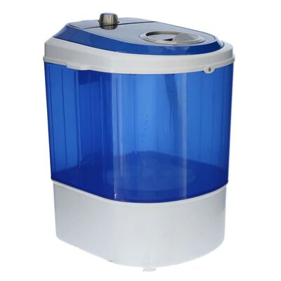Mestic Waschmaschine Tragbar MW-100 Blau und Weiß 180W