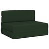 vidaXL Klappsofa Bett Dunkelgr&uuml;n 70 x 80 x 60 cm Stoff