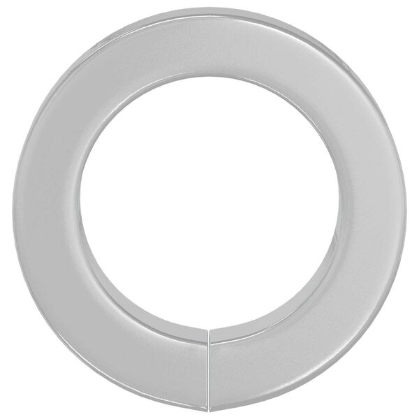 vidaXL Federunterlage 12 pcs Wei&szlig; 13 x 1 mm Eisen