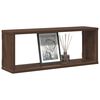vidaXL Würfelregale 4 Stk. Braun Eichen-Optik 60x15x23cm Holzwerkstoff