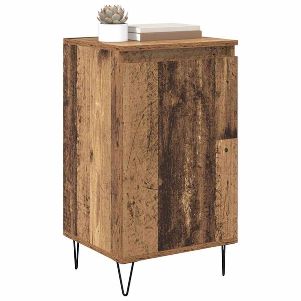 vidaXL Sideboard Wandmontiert Altholz 40 x 35 x 70 cm Holzwerkstoff