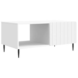 vidaXL Couchtisch Wei&szlig; 90 x 50 x 40 cm Holzwerkstoff