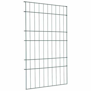 vidaXL Teichzaun Set 8 pcs Gr&uuml;n 50 x 80 cm Stahl