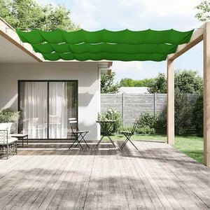 vidaXL Senkrechtmarkise Hellgr&uuml;n 100x800 cm Oxford-Gewebe