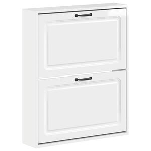vidaXL Wandmontierter Schuhschrank UTRECHT 71 x 17 x 86 cm