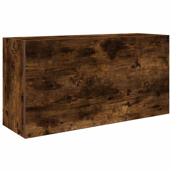 vidaXL Bad-Wandschrank R&auml;uchereiche 80x25x40 cm Holzwerkstoff