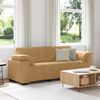 vidaXL 3-Sitzer-Sofa Braun 178 cm Samt