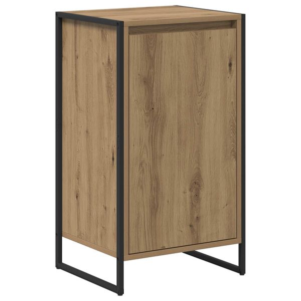 vidaXL Sideboard Kunsthandwerk Eiche 43 x 36 x 75,5 cm Holzwerkstoff