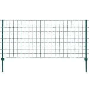 vidaXL Metallzaun Stahl 20 x 1,2 m Gr&uuml;n