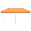 vidaXL Party-Zelt Orange 292 x 580 x 315 cm Oxford-Stoff