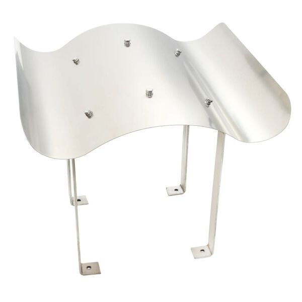 vidaXL Schornsteinabdeckung Edelstahl 40 x 40 x 36 cm