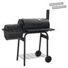 vidaXL Outdoor Grill 103 x 60 x 113 cm Stahl Schwarz