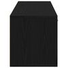 vidaXL TV-Schrank Schwarze Eiche 120x34x37 cm Holzwerkstoff