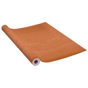 vidaXL Selbstklebende M&ouml;belfolie Eiche 500 x 90 cm PVC