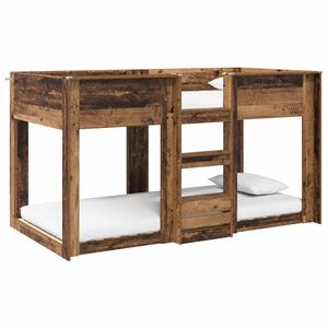 vidaXL Etagenbett f&uuml;r Kinder Altholz 80 x 200 cm Holzwerkstoff