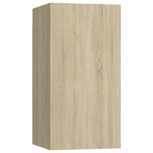 vidaXL TV-Schrank Sonoma-Eiche 30,5x30x60 cm Holzwerkstoff