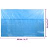 vidaXL Poolabdeckung Blau 488&times;244 cm PE