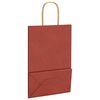 vidaXL Papiertragetaschen 50 Stk. mit Henkeln Rot 21x11x31 cm