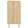 vidaXL Sideboard Sonoma-Eiche 60x35x70 cm Holzwerkstoff