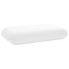 vidaXL Schlafkissen 50 x 30 x 10 cm Viscoschaum Wei&szlig;
