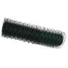vidaXL Schwei&szlig;gitterzaun 0,5 x 100 m PVC Gr&uuml;n